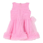 Liu Jo Abito Tinta Unita con Tulle per Neonata KA5115X ROSA LIU JO 