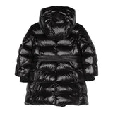 MONNALISA giubbino tinta unita con zip e cappuccio Nero per Bambina 17D100XJ NERO MONNALISA 