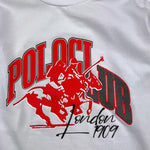 POLO CLUB LONDON shirt girocollo tinta unita con stampa Bianco per Bambino 242118J BIANCO POLO CLUB LONDON 