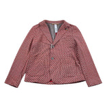 Distrett Plain Jacket With Pattern And Buttons Red For Boys