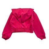 Hinnominate Solid Color Zip Up Hoodie Fuchsia for Girls