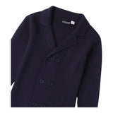 SARABANDA cardigan tinta unita con bottoni Blu per Bambino A106 BLU SARABANDA 
