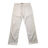 Cesare Paciotti Plain Trousers With Adjustable Waist White For Boys