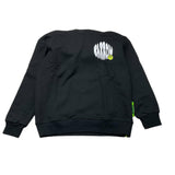 Barrow Kids Girls' Plain Front &amp; Back Print Hoodie Black