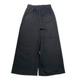 Dixie Pantalone Tinta Unita Modello A Palazzo per Bambina PF69300G74 NERO DIXIE 