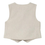 Mayoral Gilet Tinta Unita con Bottoni per Neonato 1303 BEIGE MAYORAL 