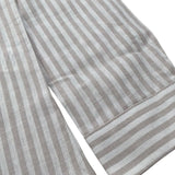 Over-D Camicia Bicolore con Fantasia A Righe per Bambino OK1085SCM BAINCO/BEIGE OVER-D 