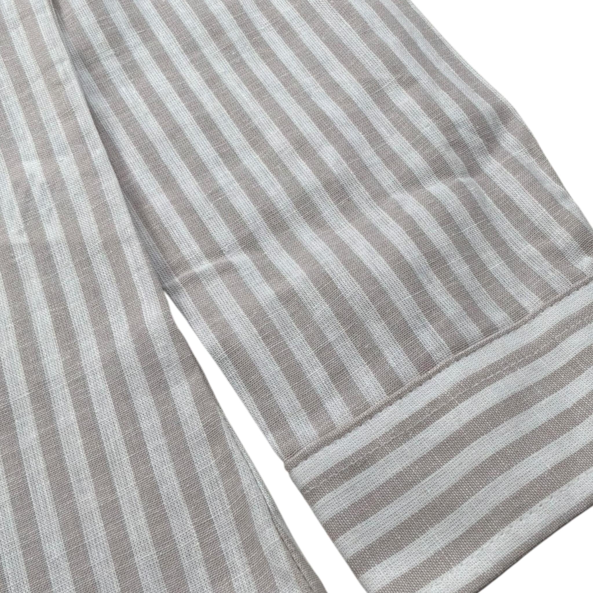 Over-D Camicia Bicolore con Fantasia A Righe per Bambino OK1085SCM BAINCO/BEIGE OVER-D 