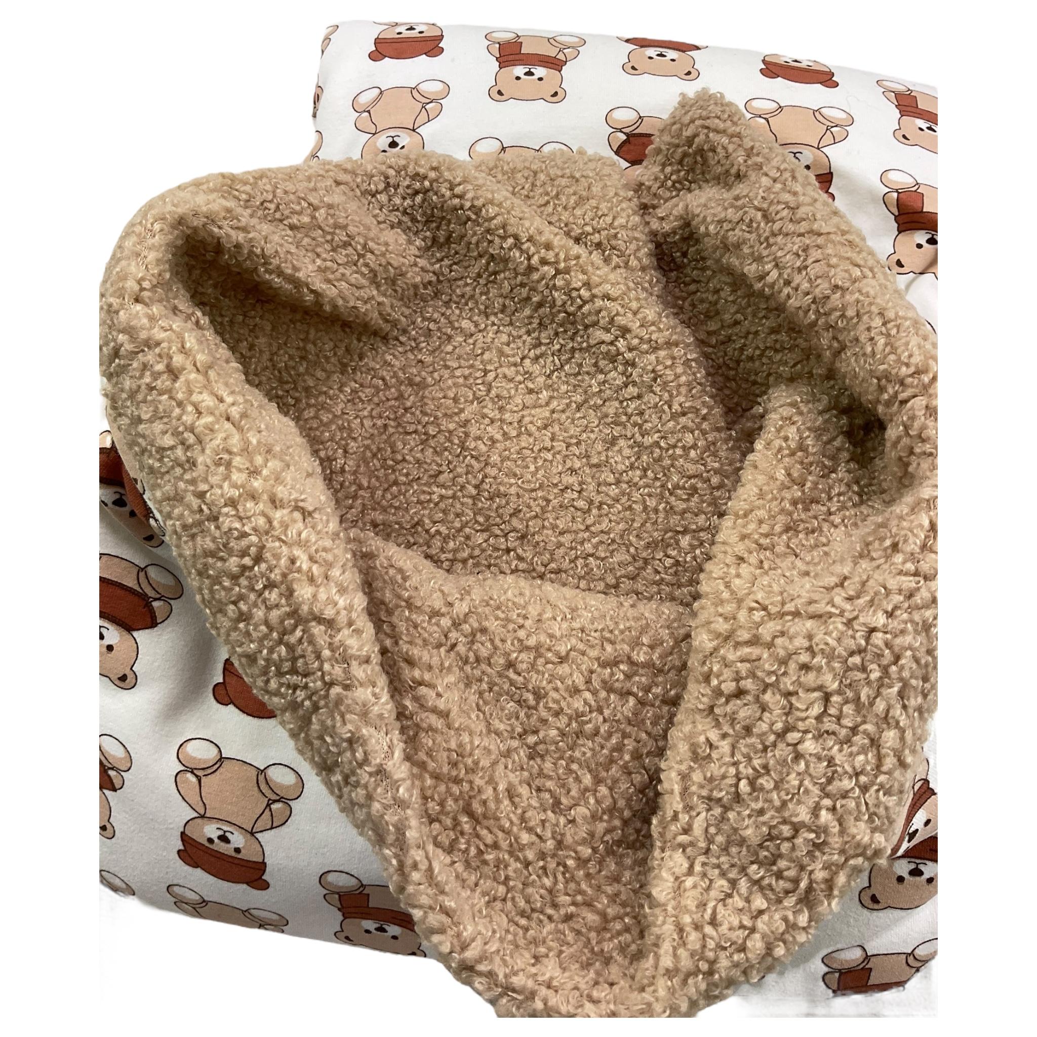 NANAN coperta tinta unita con stampa Bianco per Neonato I24160BX BIANCO NANAN 
