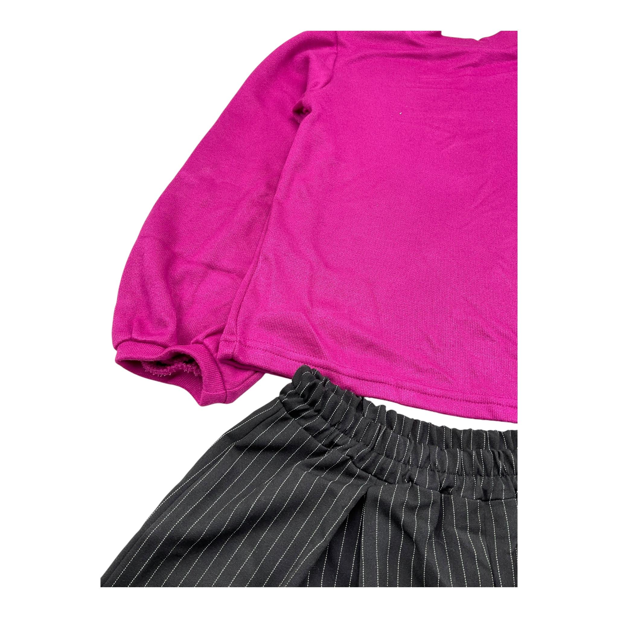 XKE' completo 2 pezzi maglia-short Fuxia per Bambina 5092 FUXIA XKE' 