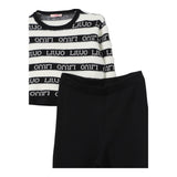 LIU JO completo 2 pezzi maglia-pantalone modello zampa Bianco/nero per Bambina GF413555 BIANCO/NERO LIU JO 