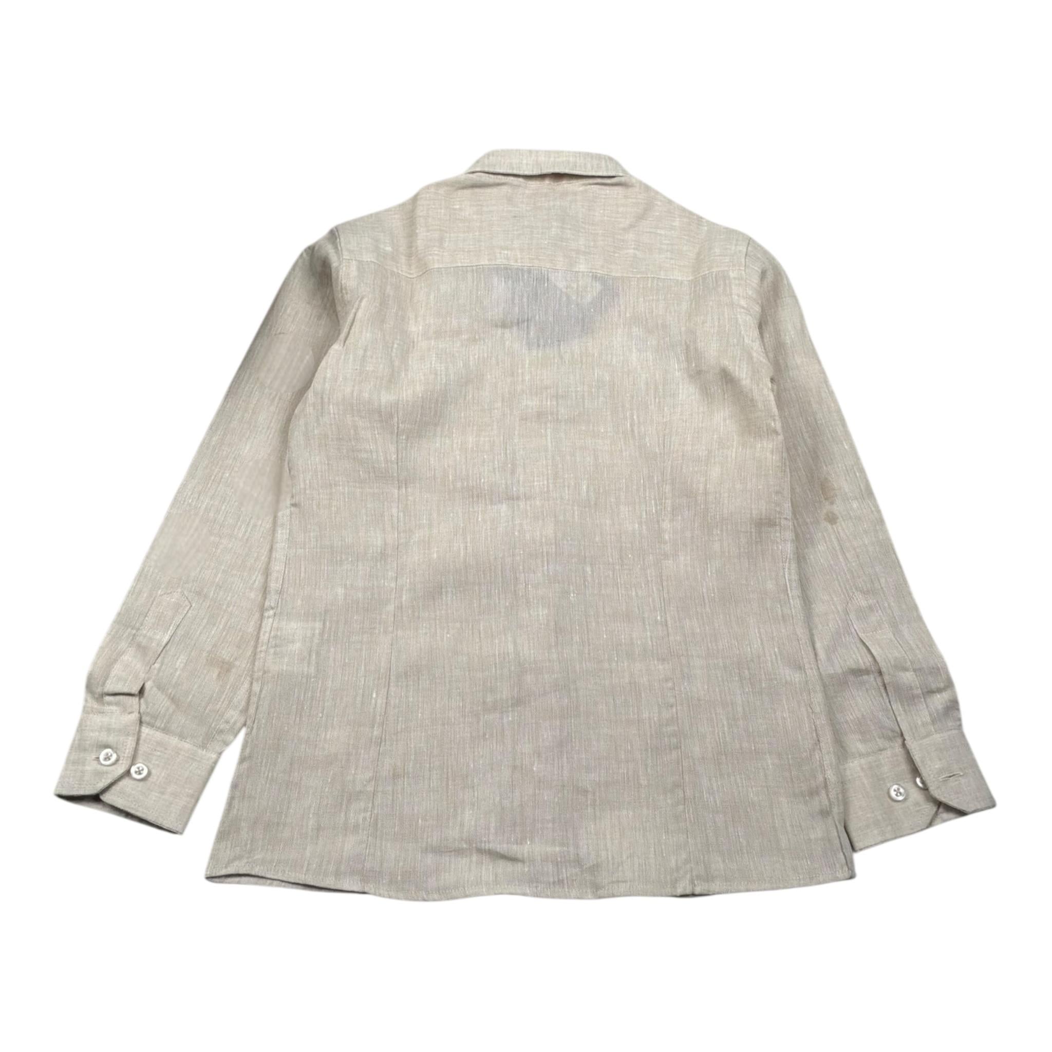 Emanuel Pris Camicia Tinta Unita  per Bambino ECM4125B BEIGE EMANUEL PRIS 