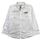 Iceberg Long Sleeve Shirt Solid Color With White Logo Print For Boys