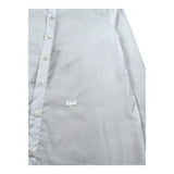 Daniele Alessandrini Camicia Manica Lunga Tinta Unita con Stampa per Bambino 1235C1218 BIANCO DANIELE ALESSANDRINI 