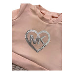 MICHAEL KORS abito manica lunga tinta unita Rosa per Neonata R30132 ROSA MICHAEL KORS 