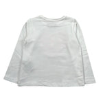 Guess Shirt Girocollo Tinta Unita con Logo per Neonata K5RI01K6YW4 BIANCO GUESS 