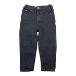 CALVIN KLEIN jeans tinta unita con girovita regolabile Nero per Bambino IB0IB00218J NERO CALVIN KLEIN 