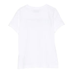 Moschino T-Shirt Girocollo Tinta Unita con Stampa per Bambino HUM05C BIANCO MOSCHINO 