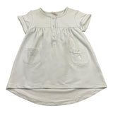 Lalalu' Abito Tinta Unita Mezza Manica per Neonata VML08G AZZURRO LALALU' 