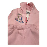 EBITA completo 3 pezzi felpa-shirt-pantalone Rosa per Neonata 3528 ROSA EBITA 