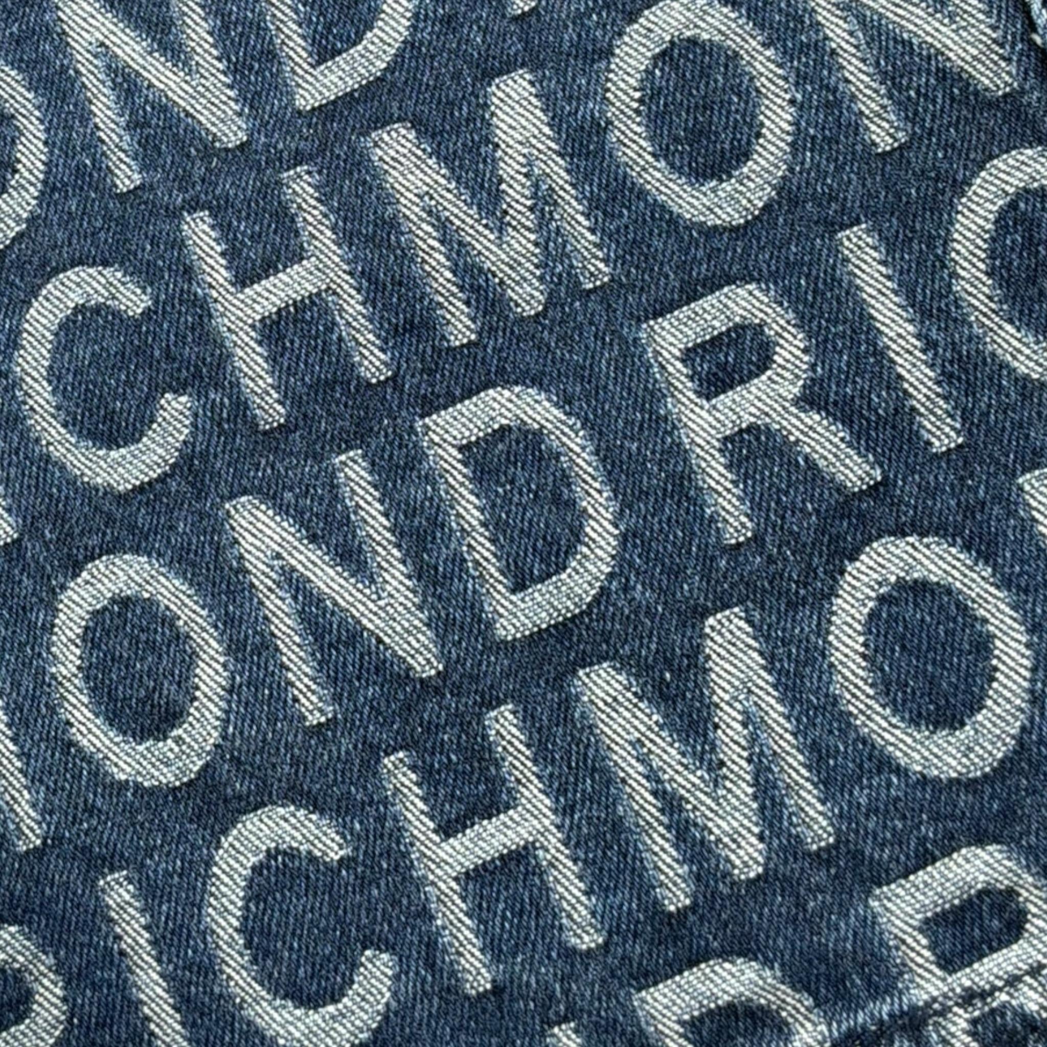 John Richmond Short In Denim Tinta Unita con Stampa per Bambina RGP26122SH BLU JOHN RICHMOND 