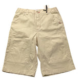 Bern Bermuda Solid Color With Elastic Waist Beige For Boys