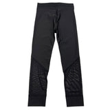 Burberry Black Sheer Solid Color Leggings for Girls