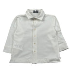 Aletta Camicia Manica Lunga Tinta Unita per Neonato M220431 BIANCO ALETTA 