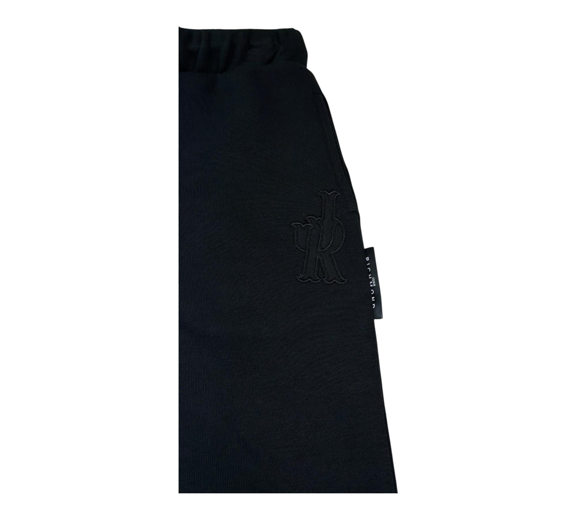 John Richmond Pantalone Tuta Tinta Unita per Bambino RBP26102PA NERO JOHN RICHMOND 