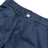 Manuel & Frank Bermuda Tinta Unita con Girovita Regolabile per Bambino MF2030R BLU MANUEL & FRANK 