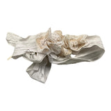Marlu' Plain Belt With White Appliques For Newborns