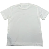 C.P. Company T-Shirt Girocollo Tinta Unita con Logo per Bambino CUM00I BIANCO C.P. COMPANY 