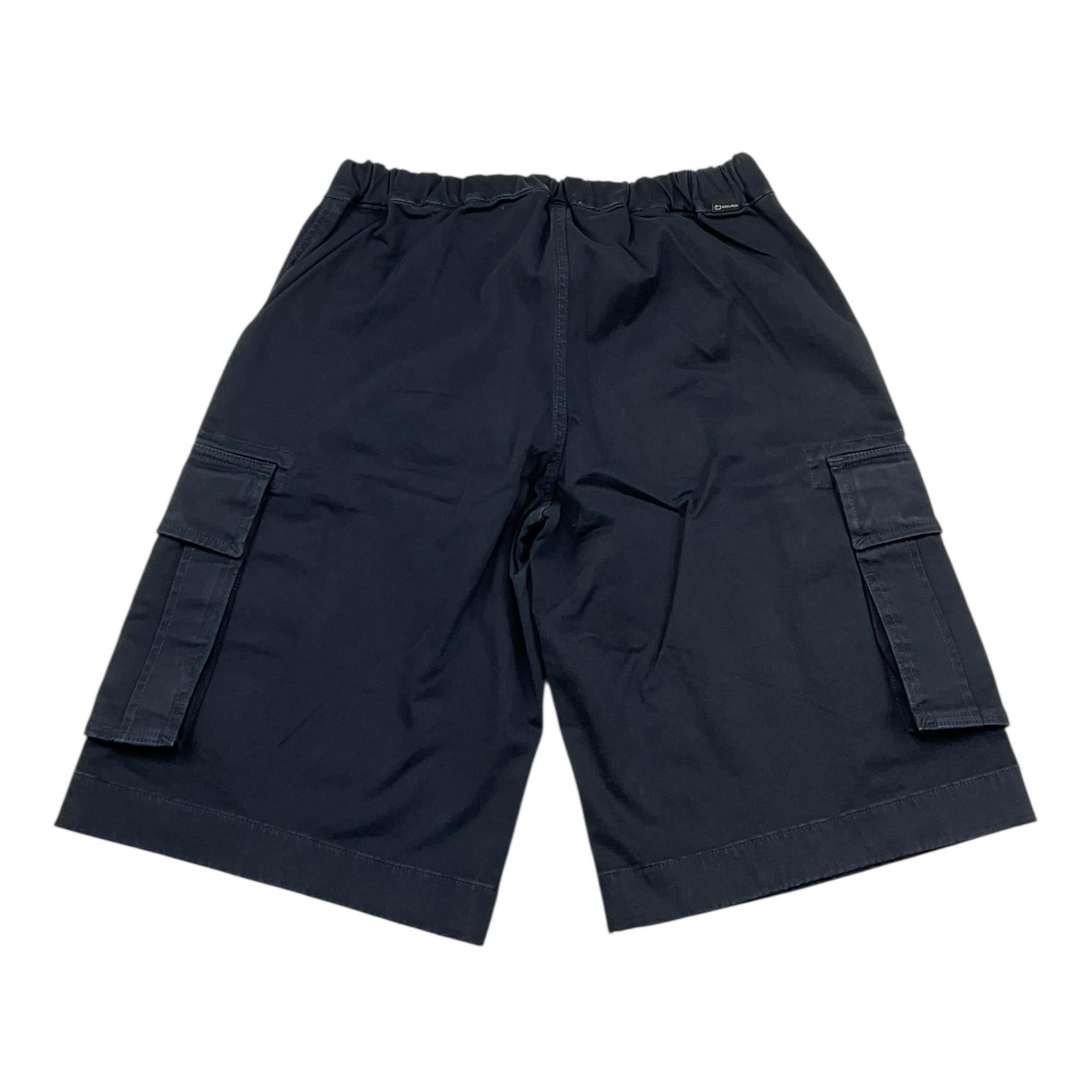 Woolrich Bermuda Tinta Unita con Elastic In Vita per Bambino CFWKSH0046 BLU WOOLRICH 