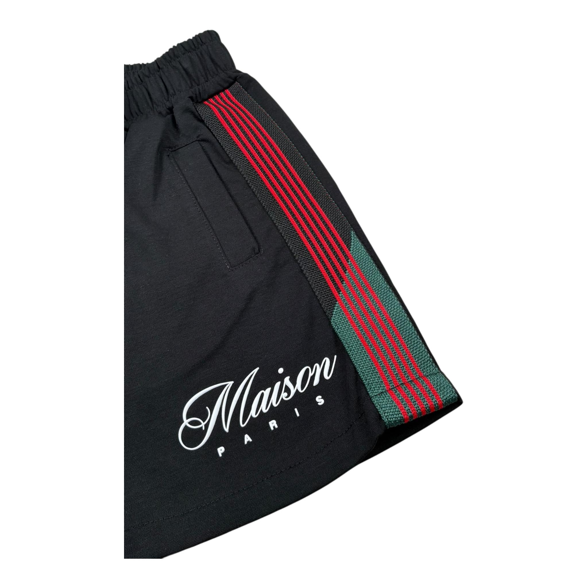 Maison 9 Paris Completo 2 Pezzi T-Shirt-Bermuda per Neonato M50083 NERO MAISON 9 PARIS 