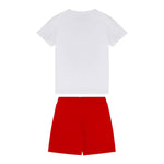 Iceberg Completo 2 Pezzi T-Shirt-Bermuda per Bambino CMBICE5102BJ BIANCO/ROSSO ICEBERG 