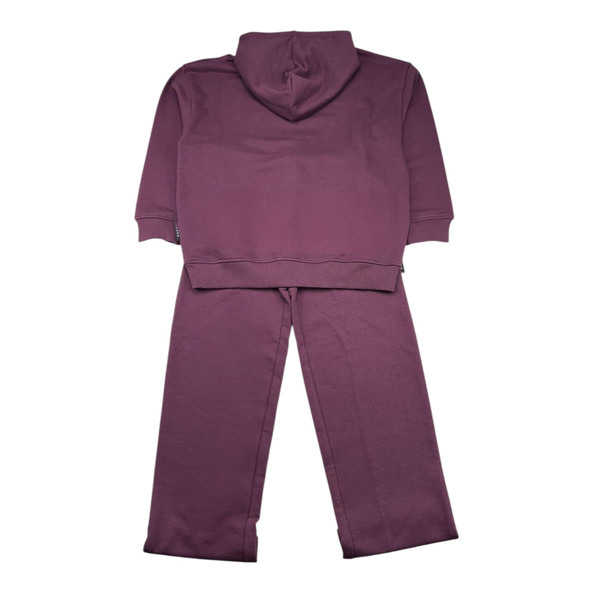 JOHN RICHMOND completo 2 pezzi felpa-pantalone tinta unita Bordeaux per Bambina RBA25005CF BORDEAUX JOHN RICHMOND 
