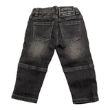 ICEBERG jeans tinta unita con girovita regolabile Nero per Neonato PTICE5308B NERO ICEBERG 