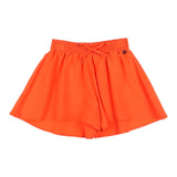 Dixie Short Solid Color With Elastic Waist Orange For Girls