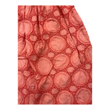 Zhoe &amp; Tobiah Solid Color Coral Lace Embroidery Romper For Baby Girl