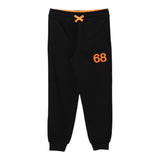 SUN68 pantalone tuta tinta unita con logo Nero per Bambino F44345J NERO SUN68 