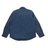 CP Company Plain Shirt With Pockets And Zip Blue For Boys