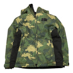SAINT BARTH giubbino da neve bicolore con fantasia militare Verde per Bambina WLD0001 VERDE SAINT BARTH 