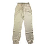 Karl Lagerfeld Plain Trousers With Elastic Waist Cream For Girls