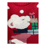 NAME IT maglia girocollo tinta unita con stampa Rosso per Neonato 13195704 ROSSO NAME IT 