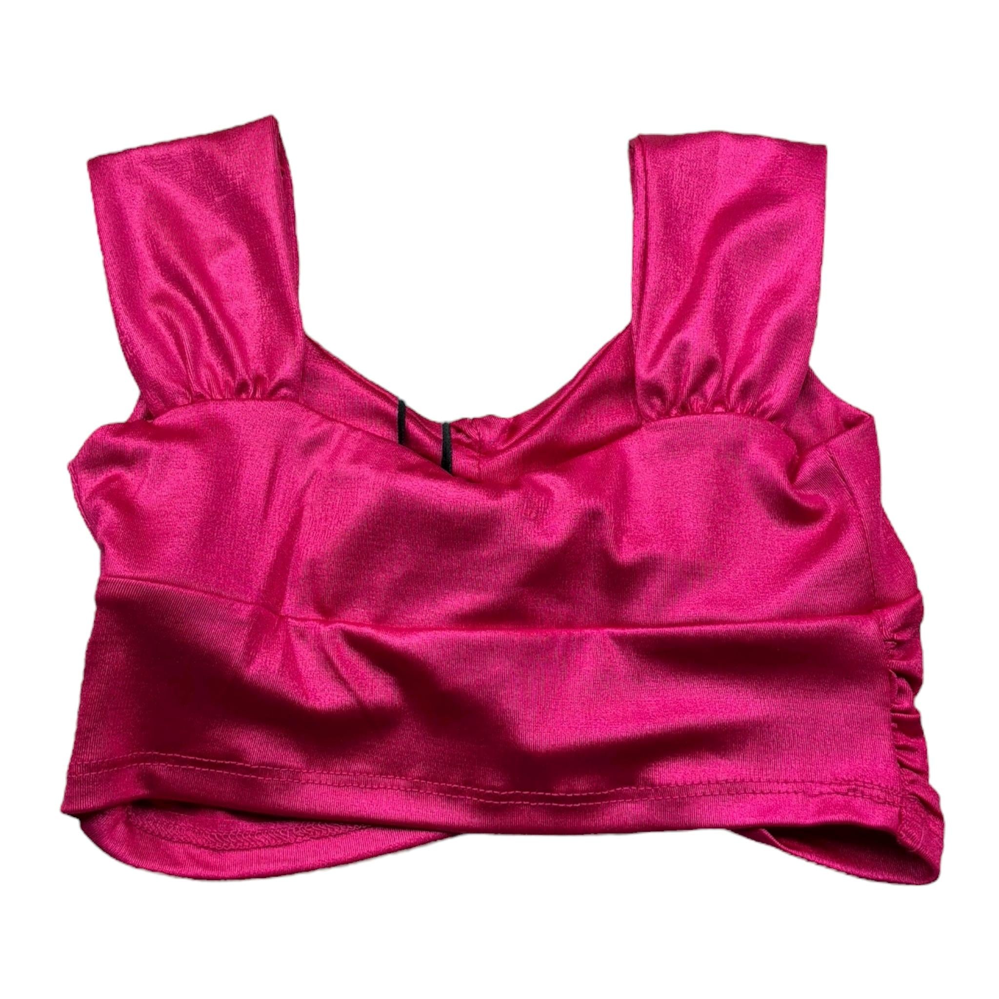 Marc Ellis Top Tinta Unita con Arricciatura per Bambina JMJTP01210 FUXIA MARC ELLIS 