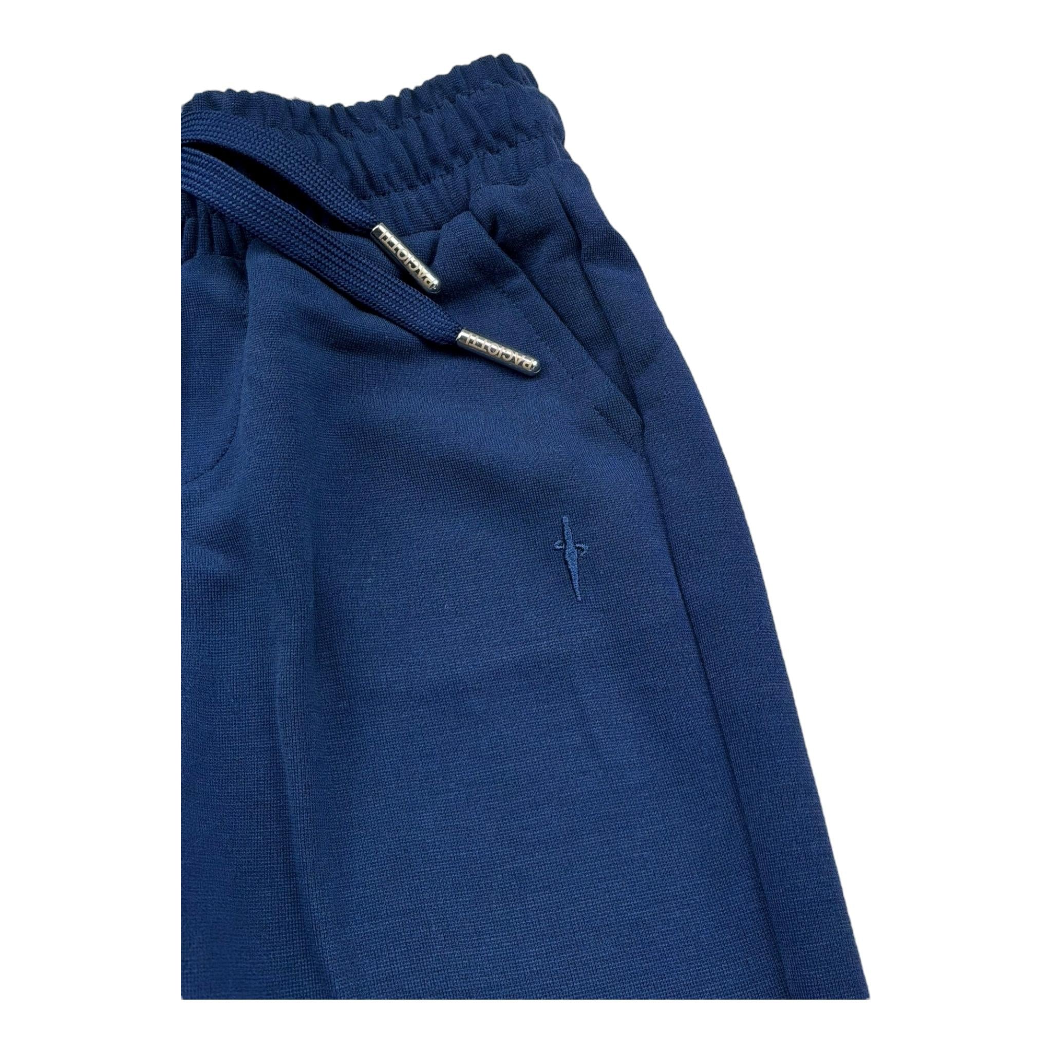 Cesare Paciotti Pantalone Tinta Unita con Elastico In Vita per Neonato PFP5151BNXX BLU CESARE PACIOTTI 