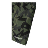 Neil Barrett Bermuda Print Fantasy With Elastic Waist Green For Boys