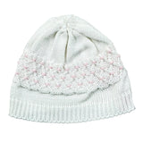 Scaldacuore Cappello Tinta Unita Maglia per Neonata PS14FPE24 BIANCO SCALDACUORE 