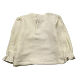 LE BEBE' maglia girocollo tinta unita cn fiocco Panna per Neonata LBG6055 PANNA LE BEBE' 