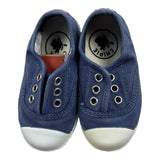 Chipie Sneakers Solid Color With Contrasting Sole Blue For Newborn